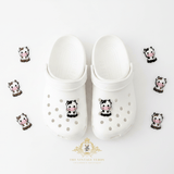 Kids Shoes Charms for Crocs Style Clogs Slip-ons Farm Cows