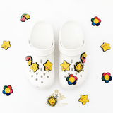 Kids Shoes Charms for Crocs Style Clogs Slip-ons Happy Faces