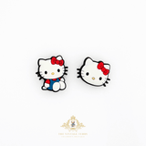 Kids Shoes Charms for Crocs Style Clogs Slip-ons Hello Kitty