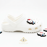 Kids Shoes Charms for Crocs Style Clogs Slip-ons Hello Kitty