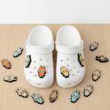 Kids Shoes Charms for Crocs Style Clogs Slip-ons Little Monsters