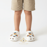 Kids Shoes Charms for Crocs Style Clogs Slip-ons Stars & Stripes Americana