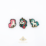Kids Shoes Charms for Crocs Style Clogs Slip-ons Unicorns