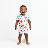 Boys One-Piece Swimsuit Little Crab & Starfish