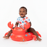 Boys One-Piece Swimsuit Little Crab & Starfish