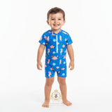 Boys One-Piece Swimsuit Sea Horses & Friends