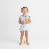 Girls One-Piece Swimsuit Ice Cream & Sprinkles
