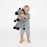 Boys T-Shirt & Shorts 2-Piece Matching Set Zebra