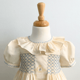 Girls Smocked Spanish Style Dress