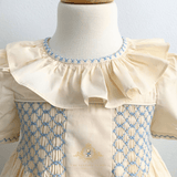 Girls Smocked Spanish Style Dress