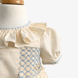 Girls Smocked Spanish Style Dress