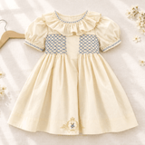Girls Smocked Spanish Style Dress