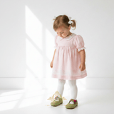 Girls Flats Children's Shoes Kids Shoes Green & Pink