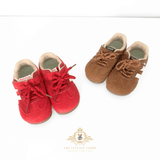 Boys Sneakers Children's Shoes Kicks Athletic Sports Stripes Red & White