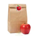 Children's Custom Graphic Stickers An Apple a Day