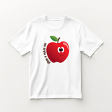 Kids Custom Graphic Tees An Apple a Day!