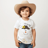 Kids Custom Graphic Tees Howdy! Scarecrow