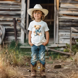 Children's Custom Graphic Tees The Vintage Teddy