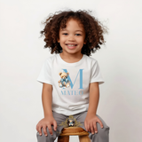 Children's Custom Graphic Tees The Vintage Teddy Personalized Name