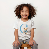 Children's Custom Graphic Tees The Vintage Teddy Letters