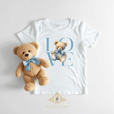 Children's Custom Graphic Tees The Vintage Teddy™ Teddy Love