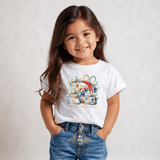 Children's Graphic Tees Featuring The Vintage Teddy™ Merry Christmas