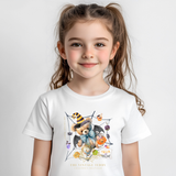 Kids Custom Graphic Tees The Vintage Teddy™ Trick or Treat!