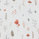 Sleep N' Play Footed One-Piece Bodysuit Sleeper Pajamas Mushrooms