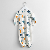 Sleep N' Play Footed One-Piece Bodysuit Sleeper Pajamas Veggies