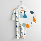 Sleep N' Play Footed One-Piece Bodysuit Sleeper Pajamas Veggies