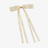 Girls Satin Ribbon Clip-On Long Hair Bows